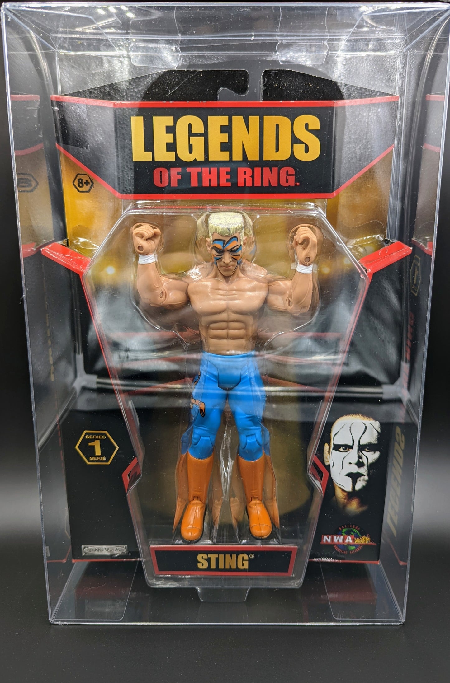 KWK Figure Bodyguard Jazwares AEW Package