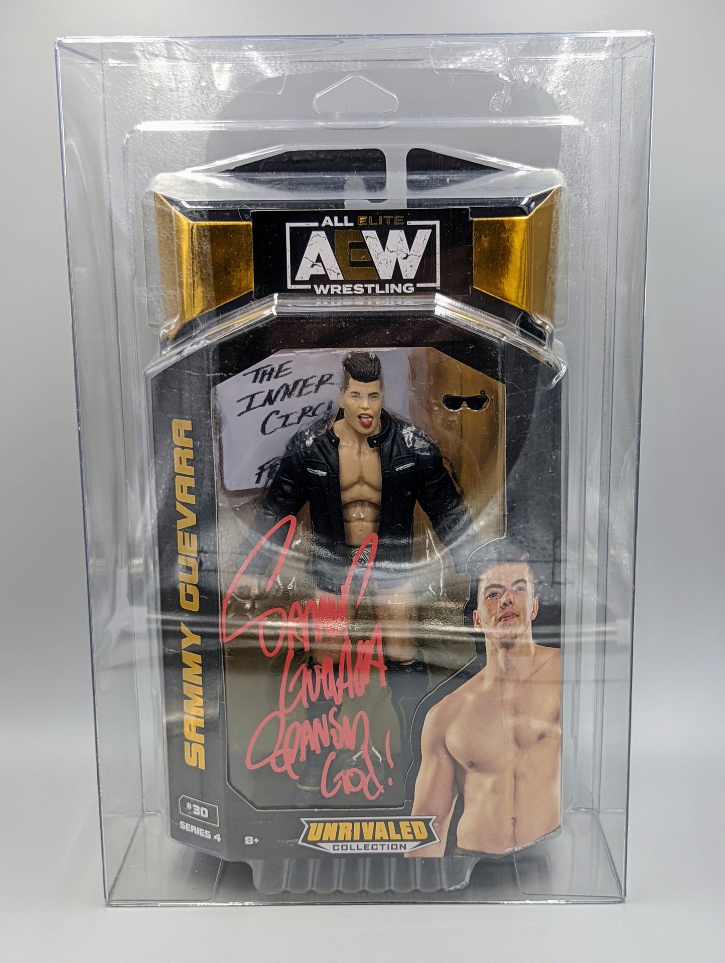 KWK Figure Bodyguard Jazwares AEW Package